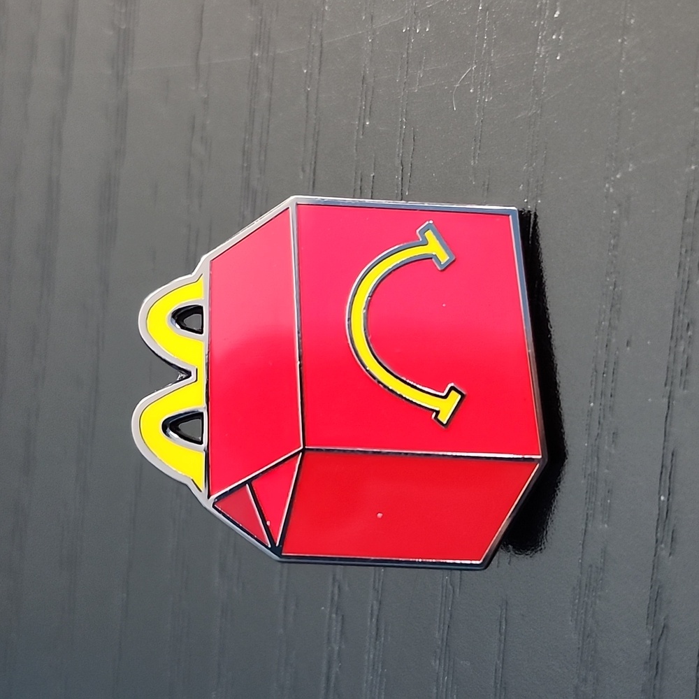 McDonalds "Unhappy Meal" Enamel Pin